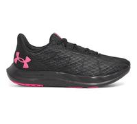 Under Armour UA W Charged Speed Swift, Zapatillas Mujer, Negro Super Rosa, 36 EU