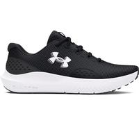 Under Armour UA W Charged Surge 4 Deportivas de mujer, ligeras y transpirables zapatillas para correr, color negro/gris antracita/blanco
