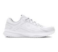 Under Armour UA W Edge LTHR Zapatillas para Correr de Mujer, Deportivas de Mujer para el Gimnasio y Actividades al Aire Libre, Color Blanco/Blanco, 37.5 EU