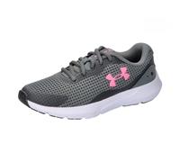 Under Armour Ua W Surge 3, Zapatillas para correr Mujer, Pitch Gray White Cerise, 44.5 EU