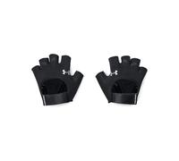 Under Armour UA Women's Training Glove Guantes sin dedos para mujer, guantes de mujer para entrenar, color negro/plateado