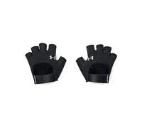 Under Armour UA Women's Training Glove Guantes sin dedos para mujer, guantes de mujer para entrenar, color negro/plateado