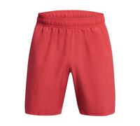 Under Armour UA Fly By 2-in-1 Shorts Pantalones cortos deportivos para mujer, shorts deportivos transpirables con pantalón interior, color negro/negro/reflectante