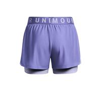 Under Armour Armour Bike Short Pantalones cortos de mujer, pantalones deportivos cortos para ir en bicicleta, color rosa fuerte/negro