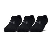 Under Armour Ultra Lo, calcetines de deporte unisex, Negro (Black/Black/Pitch Gray), M