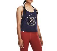 Under Armour Under Armour - Camiseta de mujer Project Rock Q3 Arena Under Armour. Azul marino / Amarillo Talla L