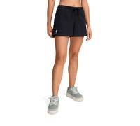 Under Armour Pantalón corto UA Rival Terry para mujer – Negro/Blanco – SM