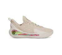 Under Armour Tenis Curry 12 STRN para hombre, Blanco arena y negro, 45 EU