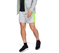 Under Armour (UNDKU) Qualifier Speedpocket 7'' Pantalones Cortos, Hombre, Gris, SM