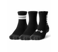 Under Armour Calcetines Unisex UA Perf Tech Nov 3pk Crew Negro 42 - 47.5