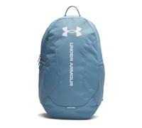 Under Armour Unisex Hustle Lite Backpack, Mochila deportiva duradera con diseño repelente al agua, Práctica mochila de gimnasio con panel inferior reforzadoBlue Smoke / / White,OSFM