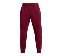 Under Armour Unstoppable FLC Jgr EU-Gry Fleece Bottoms Hombres Pantalones de Entrenamiento Gris, 0625 - Cardenal, Small-Medium