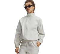 Parte de arriba con cremallera completa Under Armour Unstoppable Woven para mujer Summit Blanco / Summit Blanco L