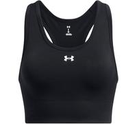 Under Armour Sujetador deportivo Vanish sin costuras soporte medio Negro/Blanco S