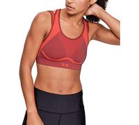 Under Armour Vanish Seamless Mid Sujetador Deportivo, Mujer, Rosa, SM