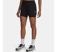 Under Armour Velociti Pro 6In 2N1 Pantalones Cortos Mujeres Negro - ultimateblack/Reflective S