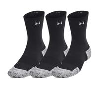 Under Armour Velociti Run Cush 3P Crew Calcetines para correr Unisex blanco - white/white/reflective M