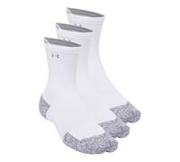 Under Armour Velociti Run Cush Crew 3Pack Calcetines para correr Unisex blanco - white/white/reflective M