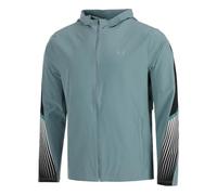 Under Armour Velociti Storm Hooded Chaqueta para Correr Hombres Azul-Gris - Blue M