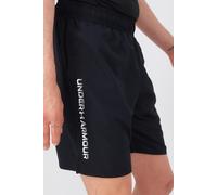 Under Armour UA Fly By 3'' Shorts Pantalones cortos deportivos para mujer, cómodos y transpirables pantalones para correr, color negro/negro/reflectante