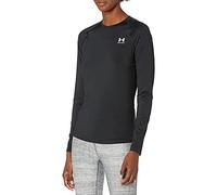 Under Armour Women's Heatgear Compression Long-Sleeve T-Shirt, Black (001)/White, Small