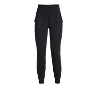 Under Armour Motion Jogger Pantalones, 001 Negro/Gris Jet, Medium para Mujer