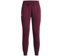 Under Armour Women's Rival Fleece Joggers, 600 Dark Maroon/White, XL