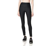 Leggings de longitud completa HeatGear® para mujer Negro / Blanco L Negro L