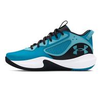 Under Armour Zapatillas de Baloncesto Lockdown 6 para Hombre, 401 Capri Black Sky Blue, 10 UK Men/ 10.5 UK Women