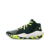 Under Armour Zapatillas de Baloncesto Unisex UA Jet '21 de Grado Escolar Court Performancence, Negro, 39 EU