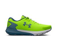 Under Armour Boys' Grade School UA Charged Rogue 3 Running Shoes, Rendimiento técnico, Lime Surge, 37.5 EU