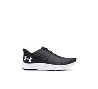 Under Armour UA W Charged Speed Swift Zapatillas de deporte de mujer, zapatillas transpirables para correr, color negro/negro/blanco