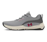 Under Armour Zapatillas Deportivas Dynamic Select Cross para Hombre, (102) Gris Mod/Castlerock/Rojo Inferno, 43 EU