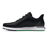 Under Armour Zapato de golf Drive Fade sin pinchos para hombre, (001) Negro/Negro/Gris Titan, 45 EU, 3026922