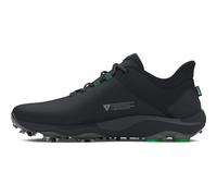 Under Armour Zapatos de Golf Anchos Drive Pro para Hombre, (001) Negro/Negro/Metálico Gun Metal, 8 Wide