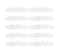 Under Bra Sweat Liners, Reusable Non-Woven Moisture Wicking Sheets with Soft Comfort Fit for Daily Wear Hiking Exercise or Yoga, Lightweight and Breathable, 47x8.5cm Size 10-Pack