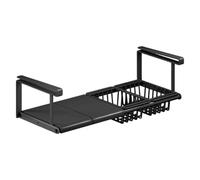 Under Cabinet Basket, Laundry Room Organizer, Carbon Steel Under Shelf Retractable Organizers for Dorm, Rv, Laundry, Bathroom, Bedroom, Kitchen, Closet, Ideal for Maximizing Storage Space, 50x26x18cm