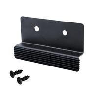 Under Cabinet Foot Pull - Stainless Steel Step Release, Contactless Cupboard Hardware, Pedal Operated Sliding Compartment Grip, Rustproof Hidden Kickplate Attachment | Garage Closet Washroom Studio
