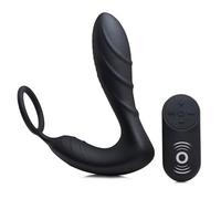 Under Control Vibrador y correa de silicona para próstata con control remoto 1 Unidad 230 g