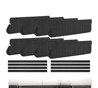 Under Couch Blocker - Furniture Perimeter Sentry, Adhesive Adjustable Filler, 8-Piece Toy Blockers For Under Furniture | Bed Chair Cabinet Recliner Home Office Living Room Bedroom Kitchen Dust Guard
