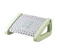 Under Desk Foot Rest, Ergonomic Foot Stool with 6 Height Settings and MassageSurface, Adjustable FootSupport for Home Work Airplane or Travel Comfort & Leg Circulation Use