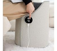 Under Desk Foot Warmer - Adjustable Ergonomic Heated Sleeve | Lightweight Polyester Portable Foot Heater For Home Office Camping Relaxation And Cožy Warmth Indoor Room Bedroom Rest Space Outdoor Tent