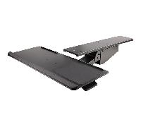 StarTech Bandeja teclado bajo escritorio KBTRAYADJ2 Altura ajustable Soporte ratón Reposamuñecas