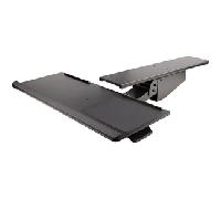 UNDER DESK KEYBOARD TRAY HEIGHT ADJUSTABLE W/ MOUSE P AD KBTRAYADJ2