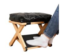 Under Desk Stool - Doble capa no ergonómica Slanted Small | Reduce la fatiga Leg Rest,for Home Office Apartment Study Bedroom