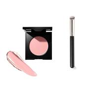 Under Eye Brightener, corrector para los ojos, polvo brillante con cepillo, cubre eficazmente los círculos oscuros, hidrata la humedad y mezcla, perfecto con maquillaje (1 unidad)