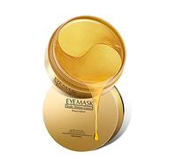 Under Eye Collagen Patches, 24k Gold Collagen Eye Mask, Hydrogel Under Eye Patches Under Eye Mask for Reducing Dark Circles & Puffy Eyes (Gold)