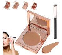 Under Eye Corrector,Colored Clay Cc Undereye Corrector,Under Eye Hydrating Concealer with Brush,Undereye Color Correctors for Covering & Brighten Dark Circles (Natural Color)