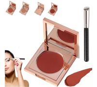 Under Eye Corrector,Colored Clay Cc Undereye Corrector,Under Eye Hydrating Concealer with Brush,Undereye Color Correctors for Covering & Brighten Dark Circles (Red)