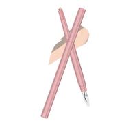 Under Eye Highlighter Pen, Pink Double Ended Brightener Pencil for Makeup Beauty, 2 in 1 Contour Cream with Lasting Formula, Cosmetic Highlighting Tool for Women Wife Dating Commuting Travel